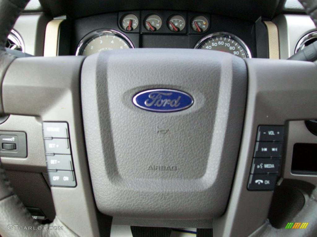 2010 F150 XLT SuperCrew - Red Candy Metallic / Medium Stone photo #12