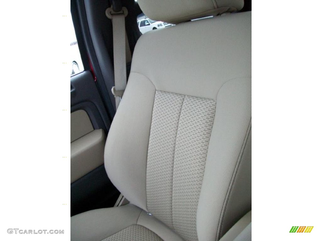 2010 F150 XLT SuperCrew - Red Candy Metallic / Medium Stone photo #18