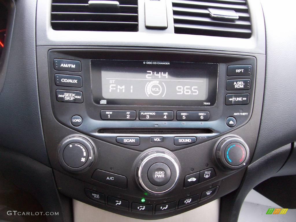 2004 Accord EX Coupe - Satin Silver Metallic / Black photo #26