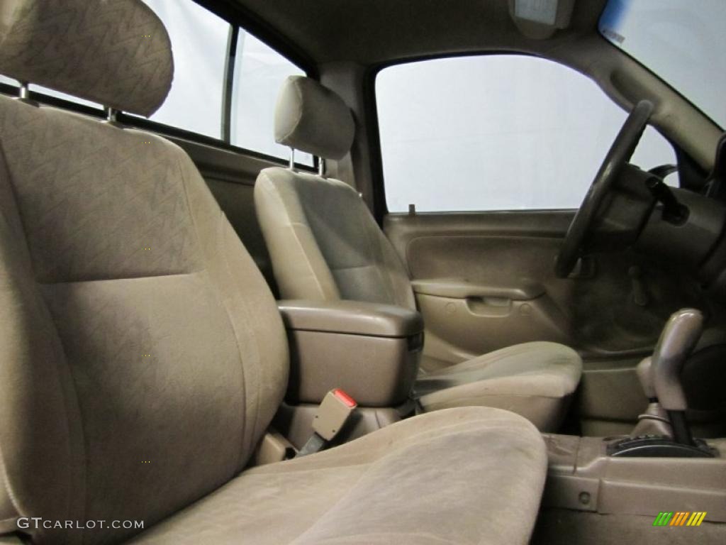2002 Tacoma Regular Cab 4x4 - Impulse Red Pearl / Oak photo #6