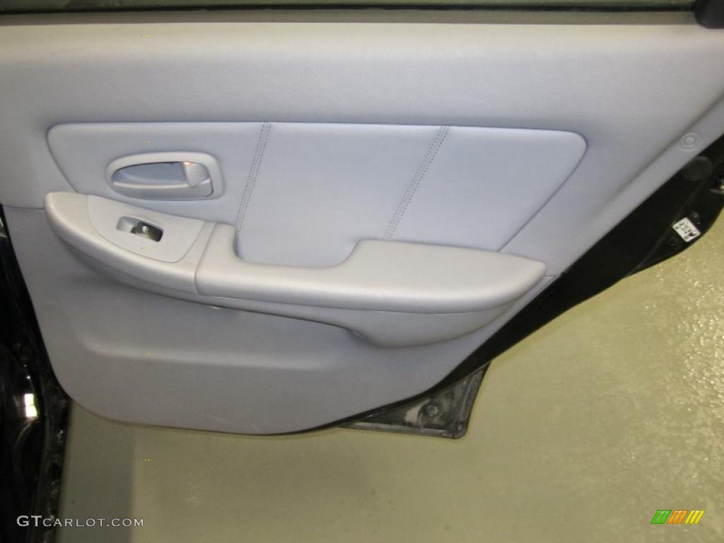 2006 Elantra GT Hatchback - Ebony Black / Gray photo #8