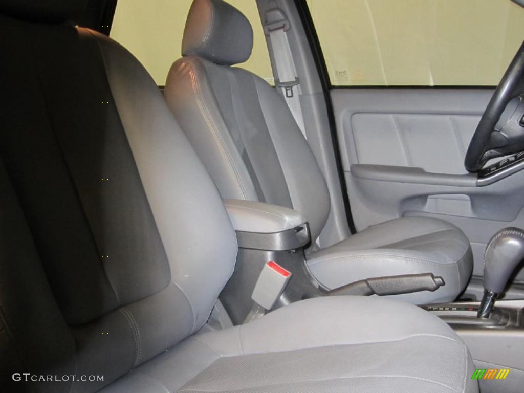 2006 Elantra GT Hatchback - Ebony Black / Gray photo #9