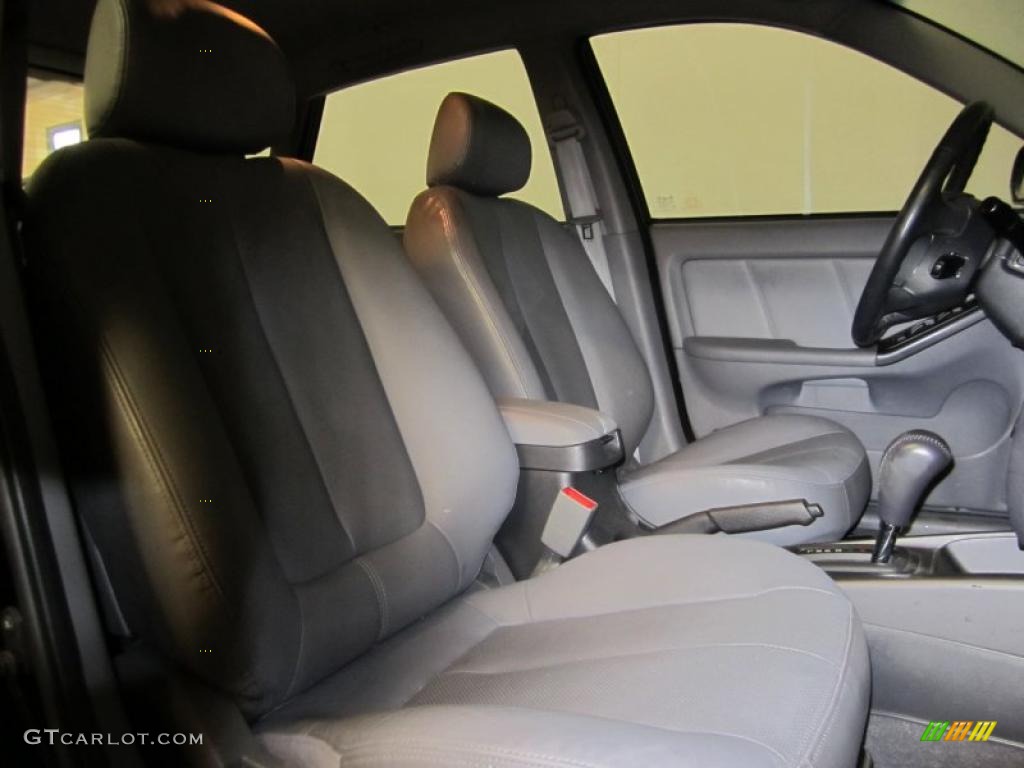 2006 Elantra GT Hatchback - Ebony Black / Gray photo #10