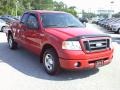 2007 Bright Red Ford F150 STX SuperCab  photo #7