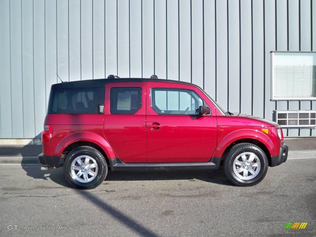 2006 Element EX-P AWD - Tango Red Pearl / Black/Gray photo #2