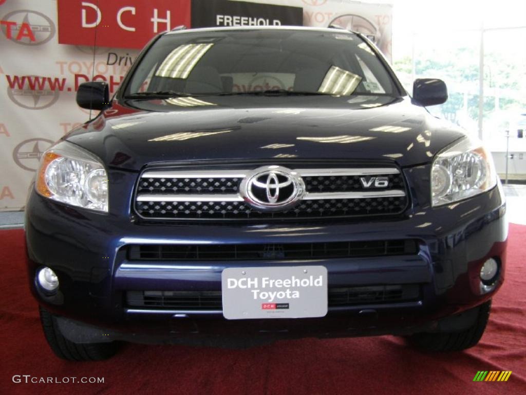2007 RAV4 Limited 4WD - Nautical Blue Metallic / Ash Gray photo #2