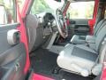 2008 Flame Red Jeep Wrangler Unlimited X  photo #13