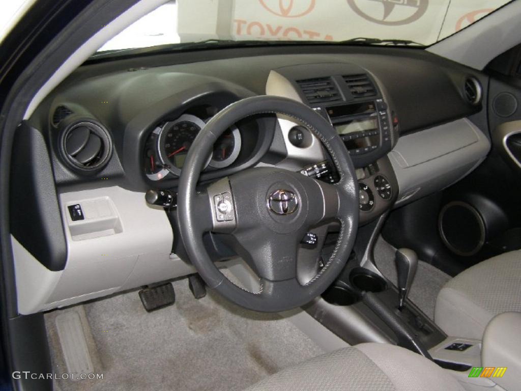 2007 RAV4 Limited 4WD - Nautical Blue Metallic / Ash Gray photo #13