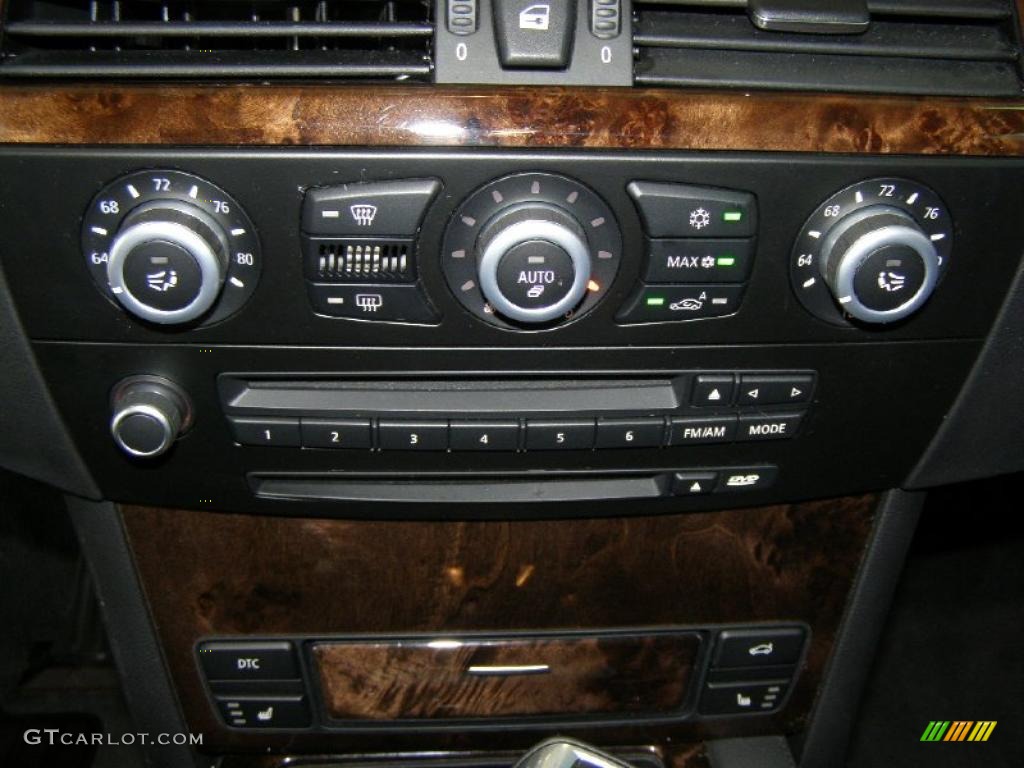 2008 5 Series 528xi Sedan - Platinum Grey Metallic / Black photo #20