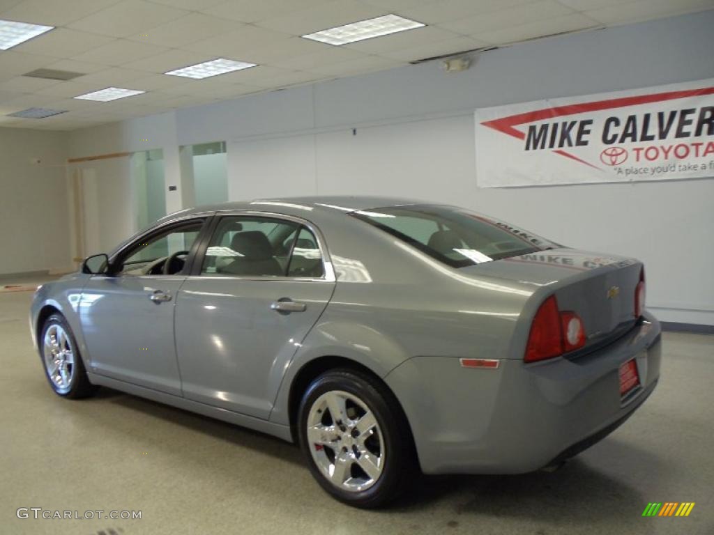 2009 Malibu LS Sedan - Golden Pewter Metallic / Titanium photo #5