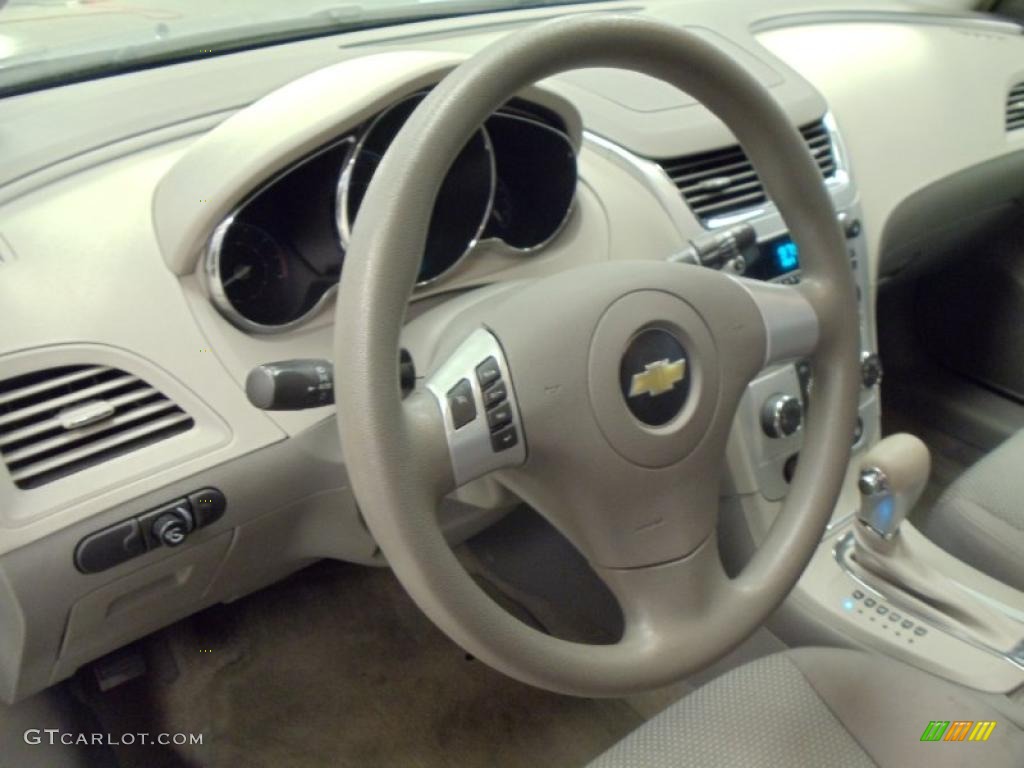 2009 Malibu LS Sedan - Golden Pewter Metallic / Titanium photo #10