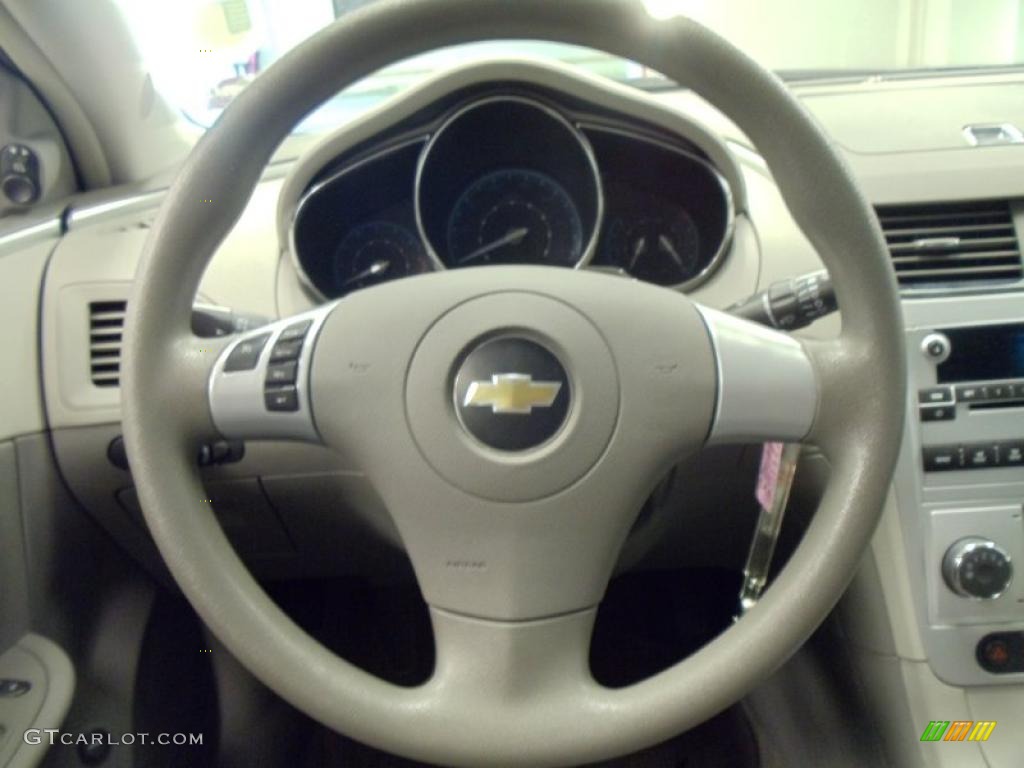 2009 Malibu LS Sedan - Golden Pewter Metallic / Titanium photo #12