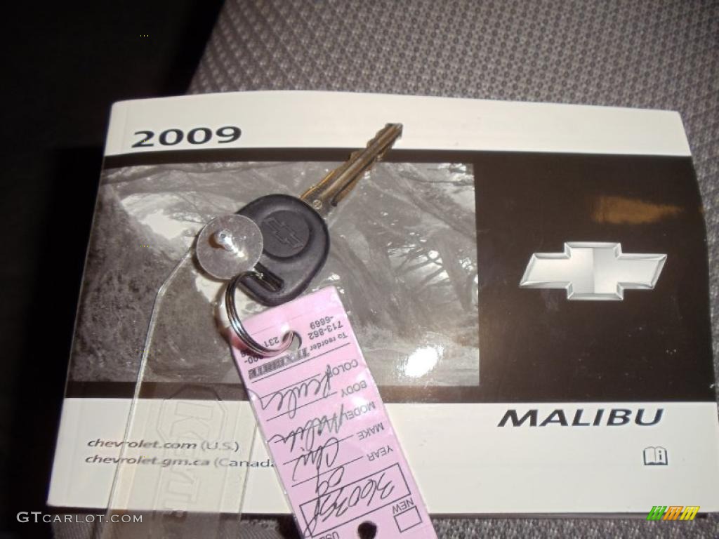 2009 Malibu LS Sedan - Golden Pewter Metallic / Titanium photo #24