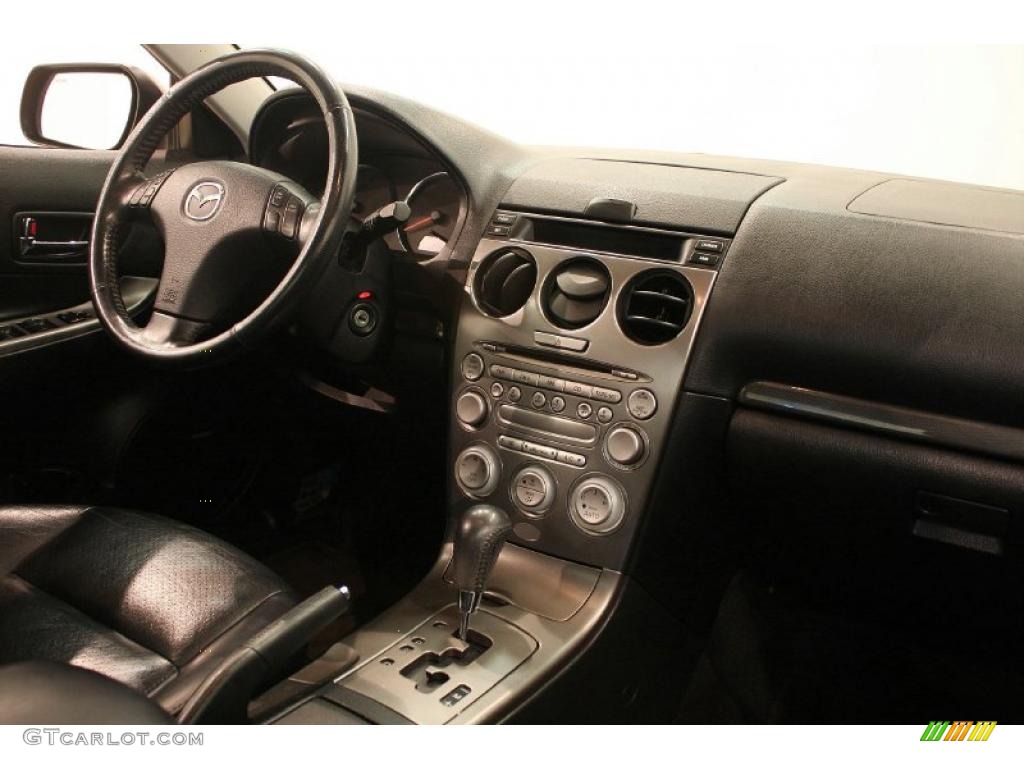 2004 MAZDA6 s Sport Sedan - Blazing Copper Metallic / Black photo #18