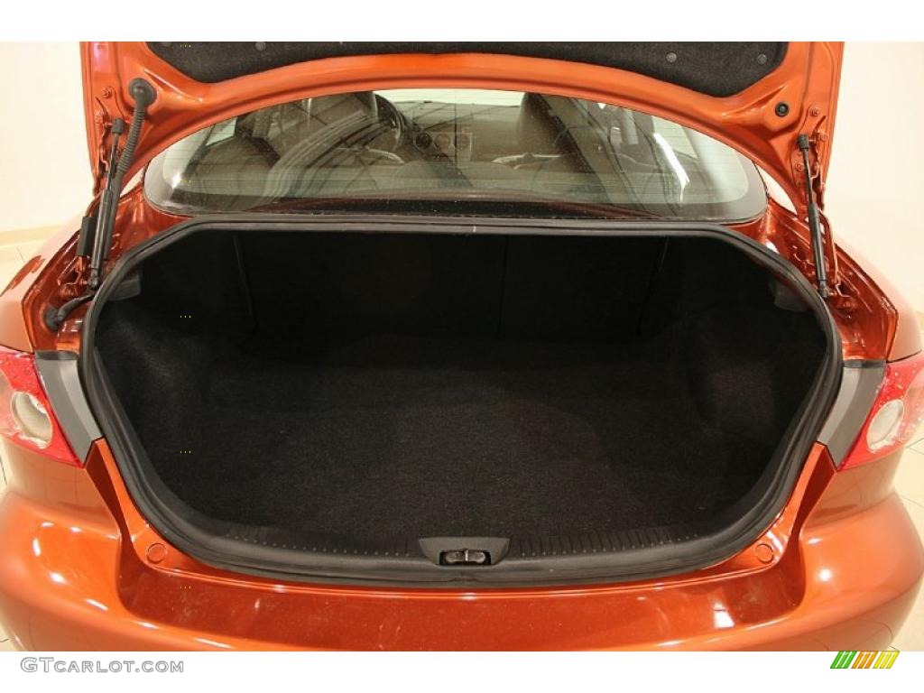 2004 MAZDA6 s Sport Sedan - Blazing Copper Metallic / Black photo #23