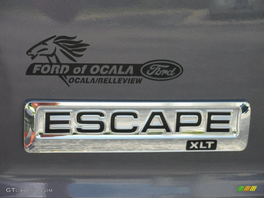 2011 Escape XLT - Sterling Grey Metallic / Charcoal Black photo #4
