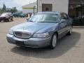 2004 Medium Steel Blue Metallic Lincoln Town Car Ultimate  photo #11