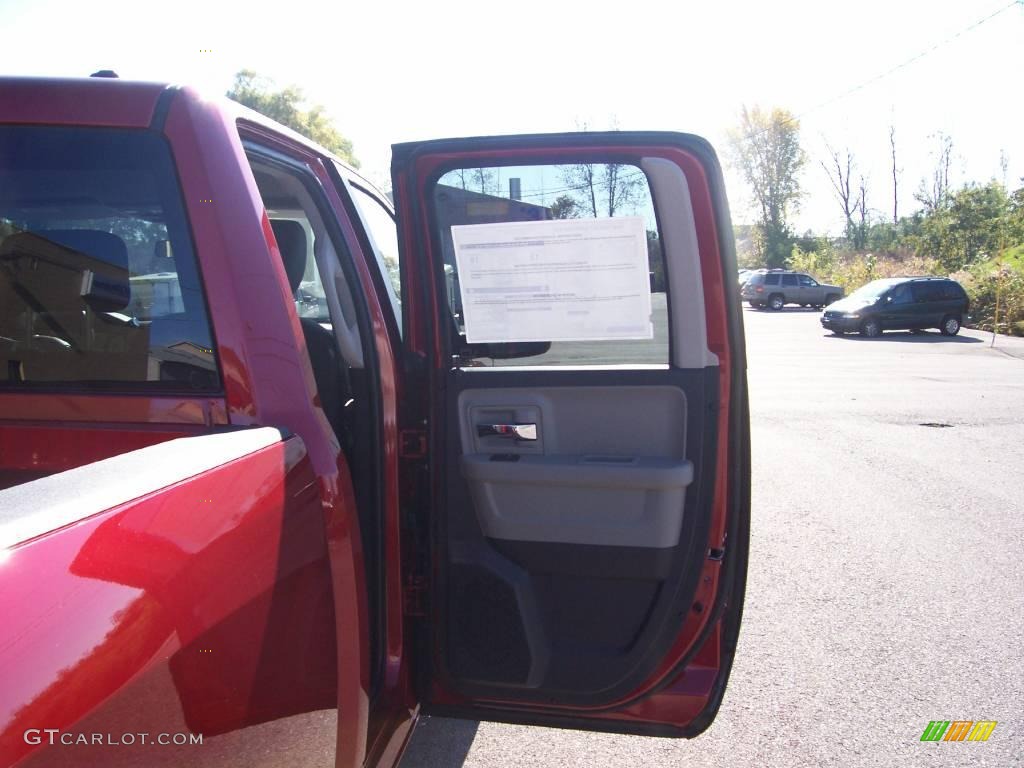 2009 Ram 1500 SLT Quad Cab 4x4 - Inferno Red Crystal Pearl / Dark Slate Gray photo #20