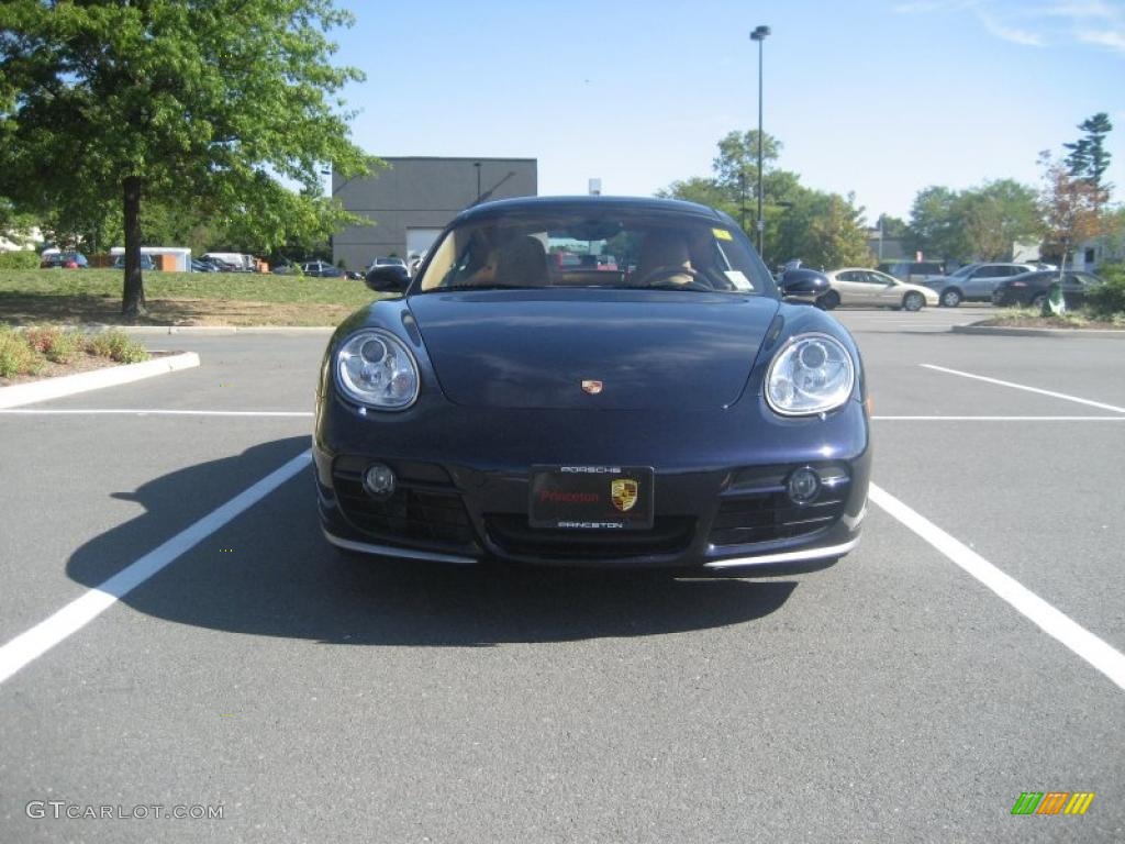 2006 Cayman S - Midnight Blue Metallic / Sand Beige photo #13