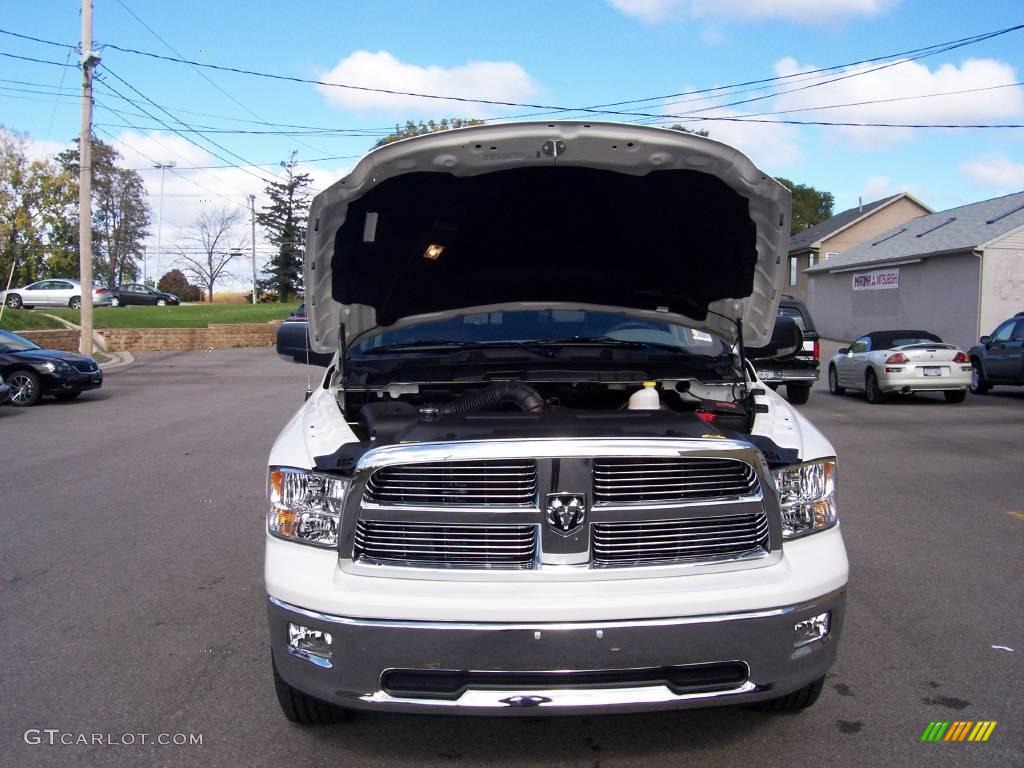 2009 Ram 1500 Big Horn Edition Crew Cab 4x4 - Stone White / Dark Slate Gray photo #9