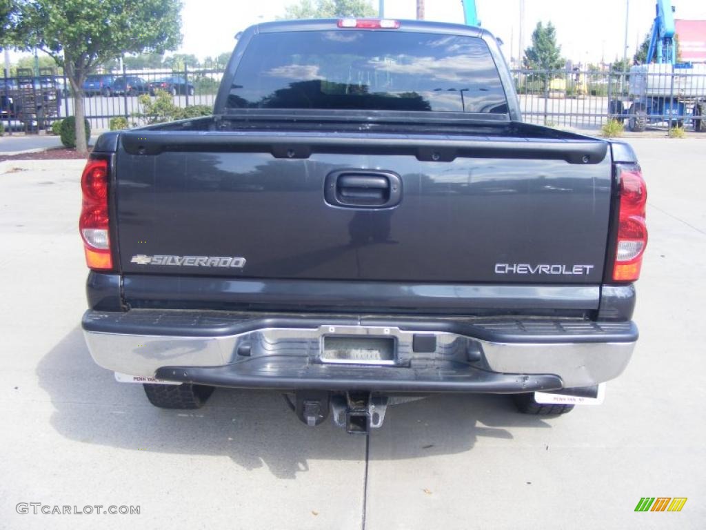 2004 Silverado 1500 Z71 Extended Cab 4x4 - Dark Gray Metallic / Dark Charcoal photo #6