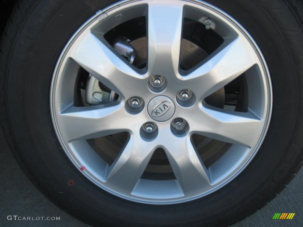 2011 Sorento LX AWD - Titanium Silver / Black photo #34