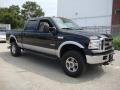 2005 Black Ford F250 Super Duty Lariat Crew Cab 4x4  photo #6