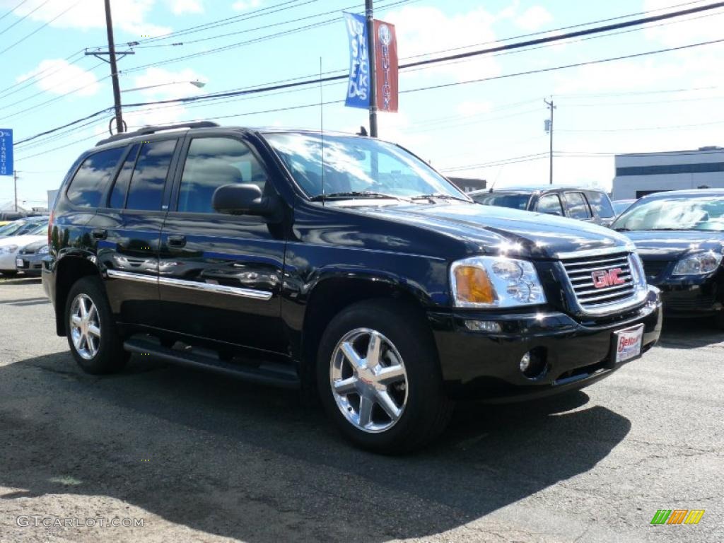 2007 Envoy SLT 4x4 - Onyx Black / Ebony photo #3