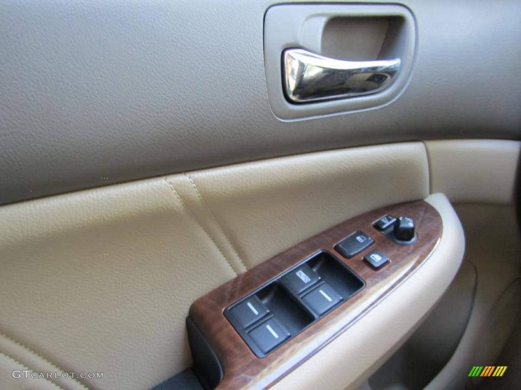 2006 Accord EX-L V6 Sedan - Desert Mist Metallic / Ivory photo #15