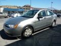 2008 Vapor Silver Metallic Ford Focus S Sedan  photo #5