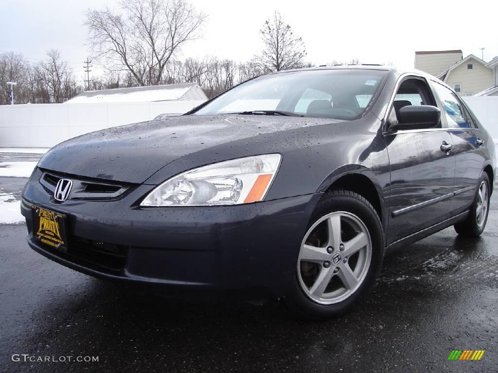 2004 Accord EX Sedan - Graphite Pearl / Gray photo #1