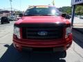 2009 Bright Red Ford F150 STX SuperCab 4x4  photo #4