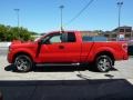 2009 Bright Red Ford F150 STX SuperCab 4x4  photo #6