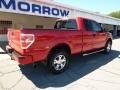 2009 Bright Red Ford F150 STX SuperCab 4x4  photo #10