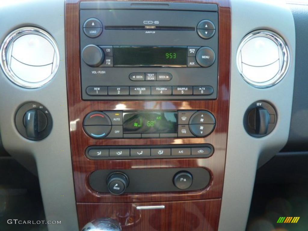 2007 F150 Lariat SuperCab 4x4 - Redfire Metallic / Black photo #18