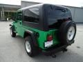 2004 Electric Lime Green Pearl Jeep Wrangler Sport 4x4  photo #3