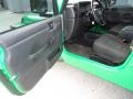 2004 Electric Lime Green Pearl Jeep Wrangler Sport 4x4  photo #4