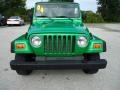 2004 Electric Lime Green Pearl Jeep Wrangler Sport 4x4  photo #17