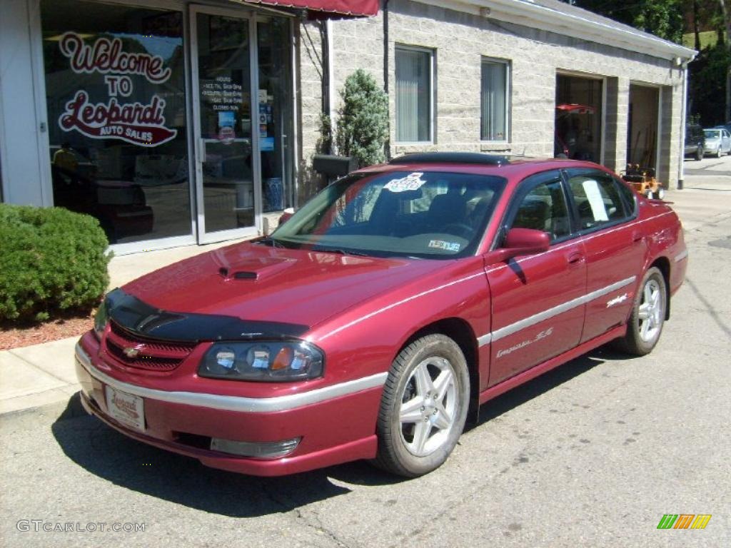 2005 Impala SS Supercharged - Sport Red Metallic / Medium Gray photo #1