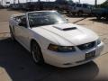 2001 Oxford White Ford Mustang GT Convertible  photo #3