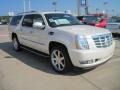 2011 White Diamond Tricoat Cadillac Escalade ESV Luxury  photo #2