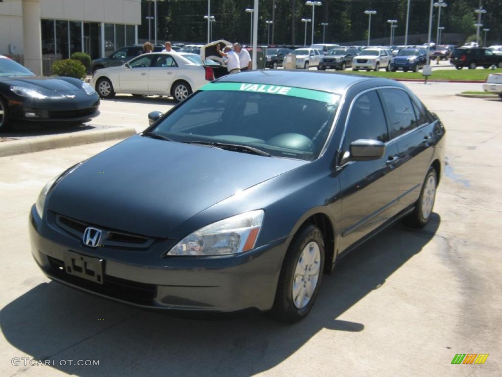 2003 Accord LX Sedan - Graphite Pearl / Gray photo #1