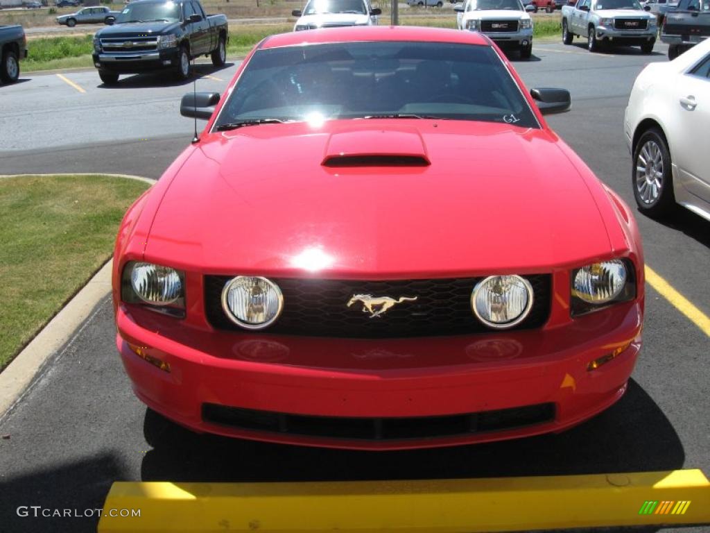 2007 Mustang GT/CS California Special Coupe - Torch Red / Black/Red photo #2