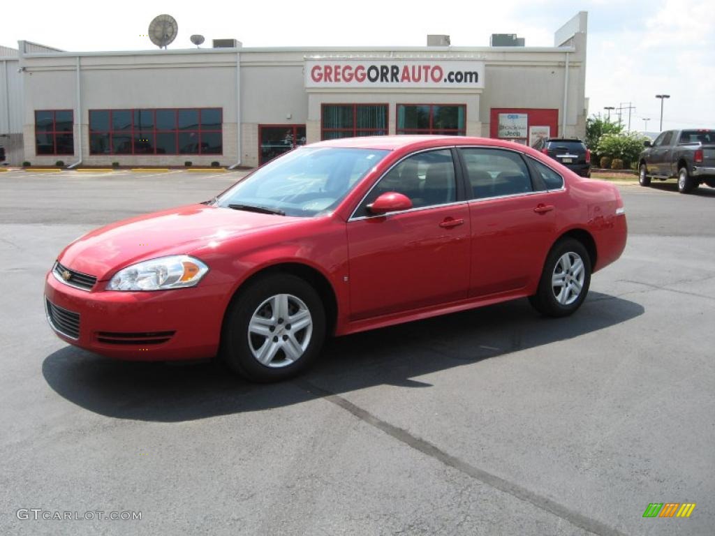 2010 Impala LS - Victory Red / Gray photo #1