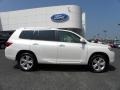 2009 Blizzard White Pearl Toyota Highlander Limited  photo #2