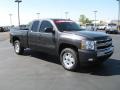 2010 Taupe Gray Metallic Chevrolet Silverado 1500 LT Extended Cab 4x4  photo #3