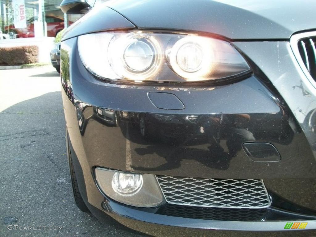 2008 3 Series 335xi Coupe - Jet Black / Black photo #28