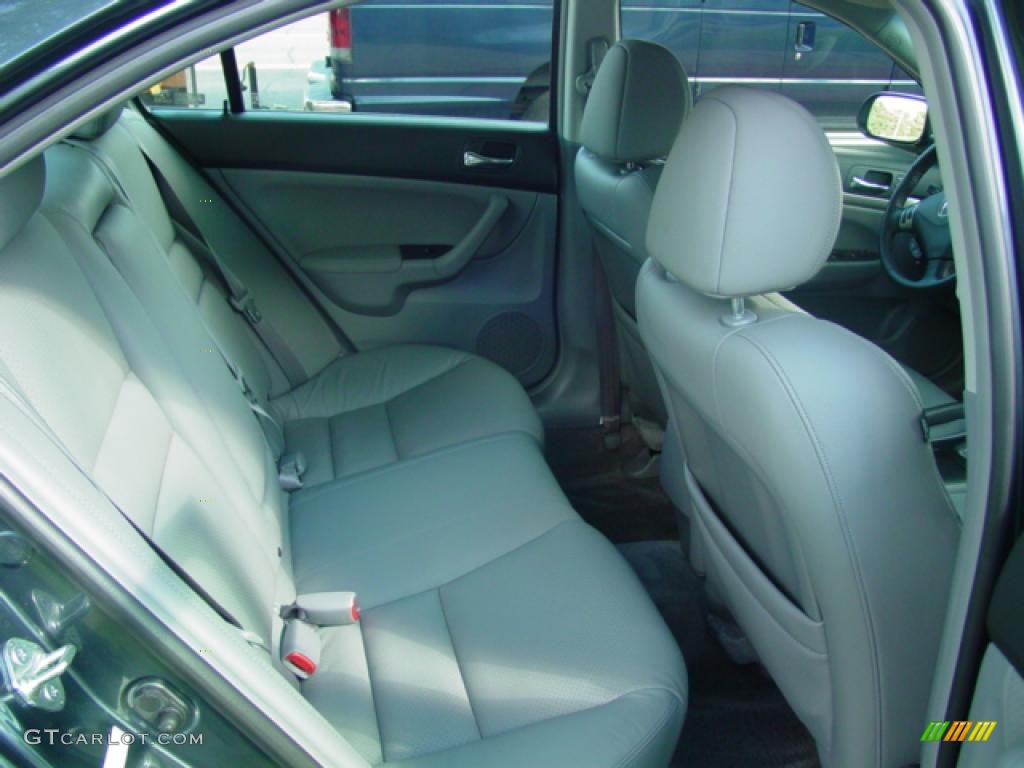 2008 TSX Sedan - Carbon Gray Pearl / Quartz Gray photo #14
