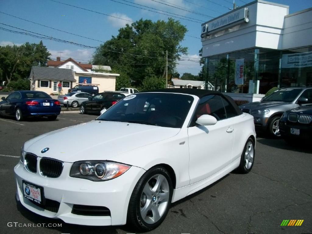 Alpine White BMW 1 Series