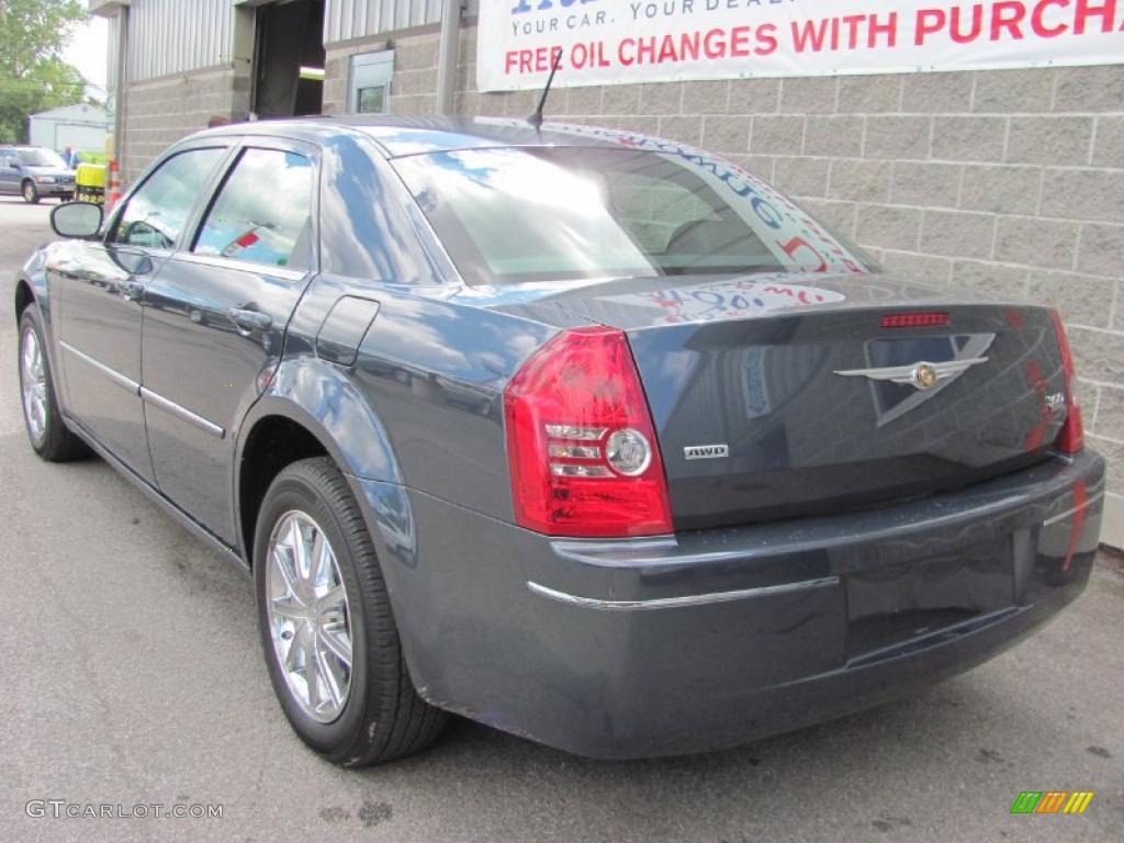 2008 300 Touring AWD - Steel Blue Metallic / Dark Slate Gray photo #15